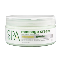 BCL SPA Massage Cream Trawa Cytrynowa + Zielona Herbata 237ml